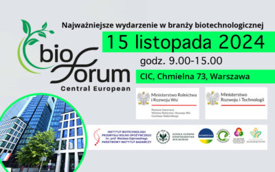 GreenBio Forum – innowacje biotechnologiczne w służbie biogospodarki