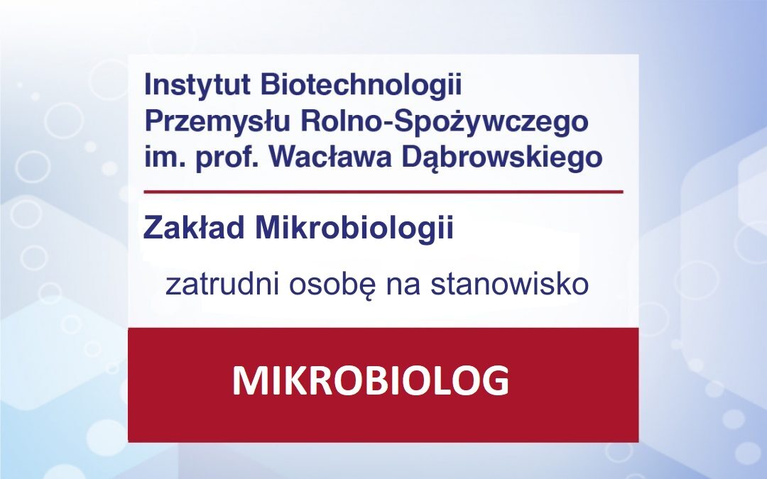 Praca – Mikrobiolog – ZM