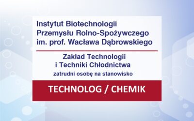 Praca – Technolog/Chemik w ZT