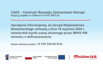 CADC – Centrum Rozwoju Zastosowań Konopi
