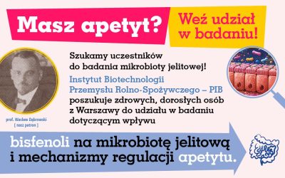 Szukamy uczestników do badania mikrobioty jelitowej!